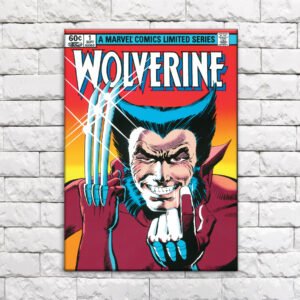 Arte digital para quadro Wolverine