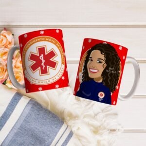 Arte digital para caneca Samu - kit