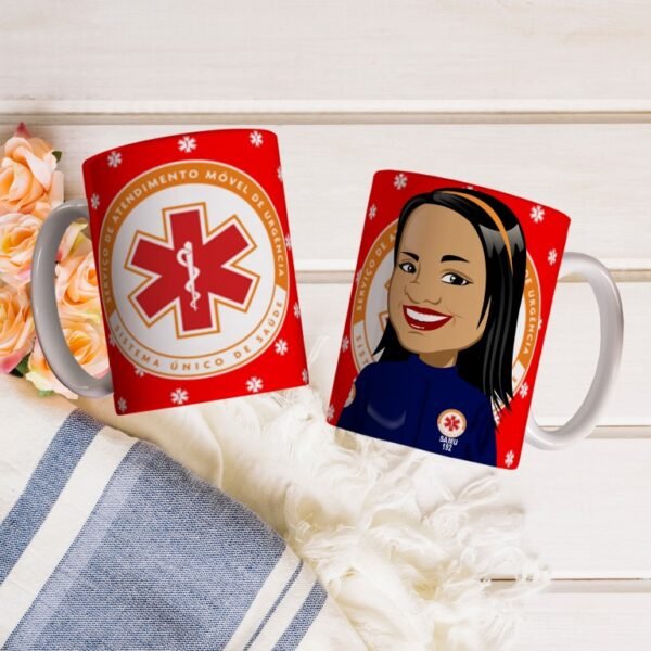 Arte digital para caneca Samu - kit - Imagem 5