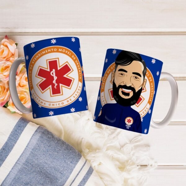Arte digital para caneca Samu - kit - Imagem 6