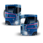 Arte digital para caneca Scania