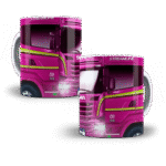 Arte digital para caneca Scania - Imagem 2