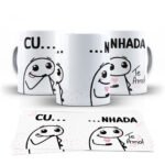 Arte digital para caneca cunhada