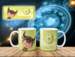 Arte digital para caneca Baby Signos - kit - Imagem 7