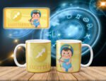Arte digital para caneca Baby Signos - kit - Imagem 5