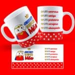 Arte digital para caneca dia das mães flork - kit artes - Imagem 6