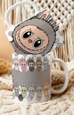 arte digital para caneca lububu - kit 9 artes - Imagem 6