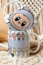 arte digital para caneca lububu - kit 9 artes - Imagem 4