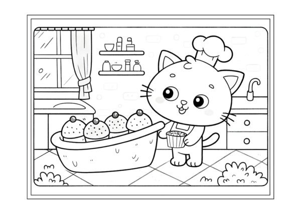 Arte digital para livro bobbie goods - Gatinhos Momentos - Imagem 4