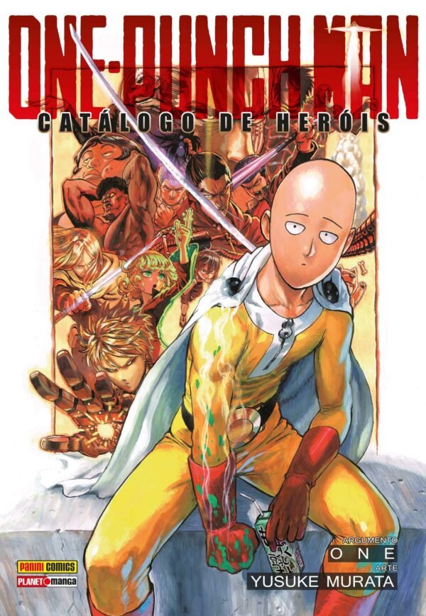 Arte digital para quadro Saitama One Punch Man