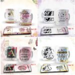 Arte digital para caneca kit alfabeto floral - kit com 50GB - Imagem 15
