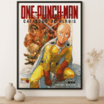 Arte digital para quadro Saitama One Punch Man