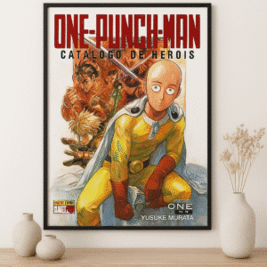 Arte digital para quadro Saitama One Punch Man