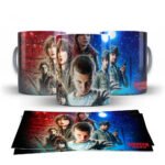 Arte digital para caneca Stranger things - kit 13 artes - Imagem 13