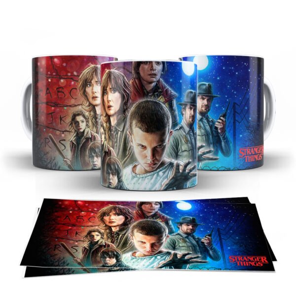 Arte digital para caneca Stranger things - kit 13 artes - Imagem 13