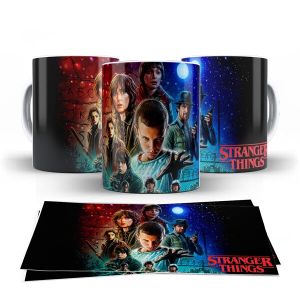 Arte digital para caneca Stranger things - kit 13 artes - Imagem 3