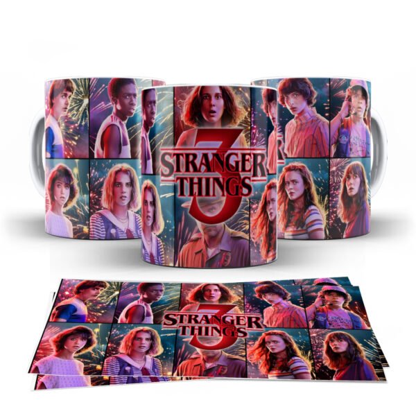 Arte digital para caneca Stranger things - kit 13 artes - Imagem 7