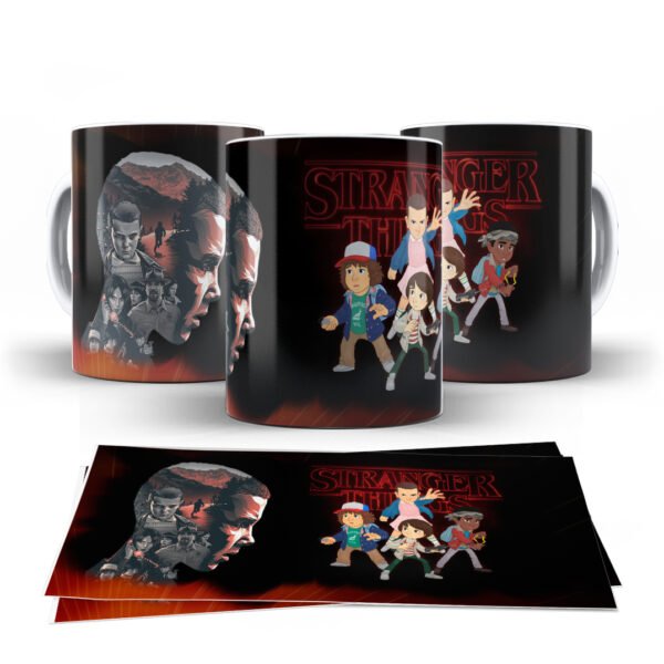 Arte digital para caneca Stranger things - kit 13 artes - Imagem 8