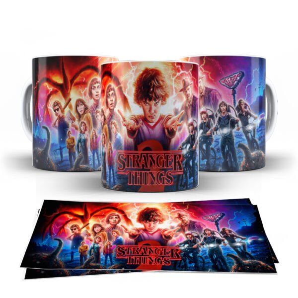 Arte digital para caneca Stranger things - kit 13 artes - Imagem 9