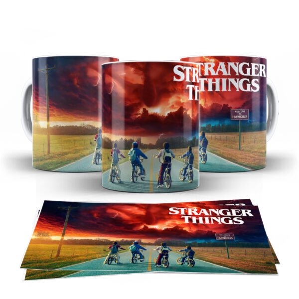 Arte digital para caneca Stranger things - kit 13 artes - Imagem 10