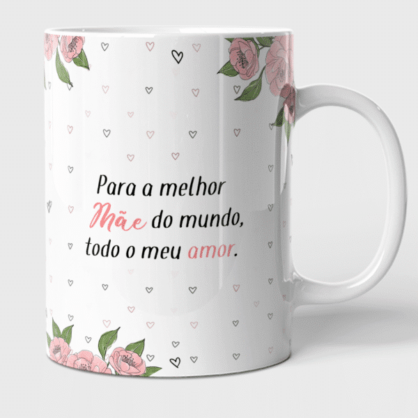 Arte digital para caneca dia das mães  kit com 6 artes - Imagem 6