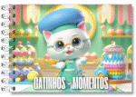 Arte digital para livro bobbie goods - Gatinhos Momentos