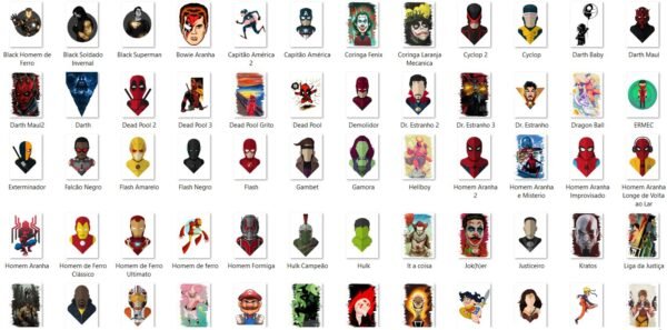 Arte digital para caneca e quadros pack Nerd 500 artes - Imagem 6
