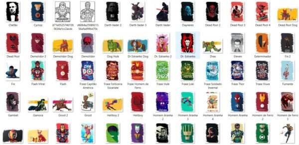 Arte digital para caneca e quadros pack Nerd 500 artes - Imagem 5