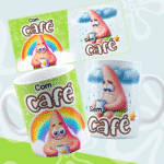 Arte digital para caneca bob esponja e amigos pack - Imagem 2