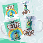Arte digital para caneca bob esponja e amigos pack - Imagem 3