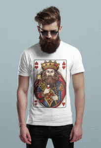 Estampa para camisetas cartas 10 artes em png - com mockup