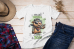 Estampa para camisetas capivara debochada - Imagem 2
