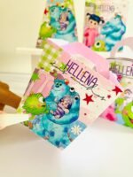 Arte digital para caixinhas personalizadas para lembrancinhas de festa Monstros SA - Imagem 4